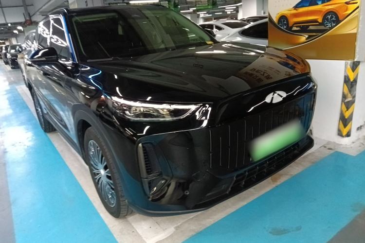 Used Chery Fengyun T9 2025 120 Long-Range Flagship Version 5 Seats Lithium Iron Phosphate Front Right 45 Deg
