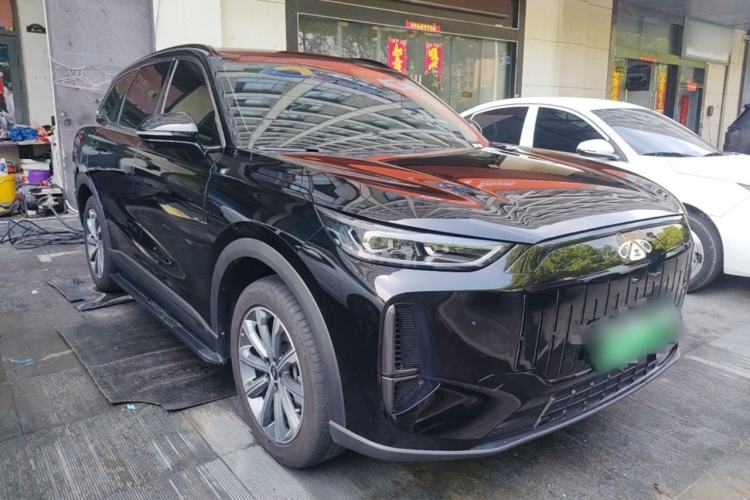 Used Chery Fengyun T9 2025 120 Long-Range Prestige Version 5 Seats Lithium Iron Phosphate Front Right 45 Deg