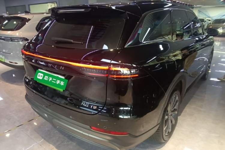 Used Chery Fengyun T9 2025 120 Long-Range Prestige Version 5 Seats Lithium Iron Phosphate Rear Right 45 Deg