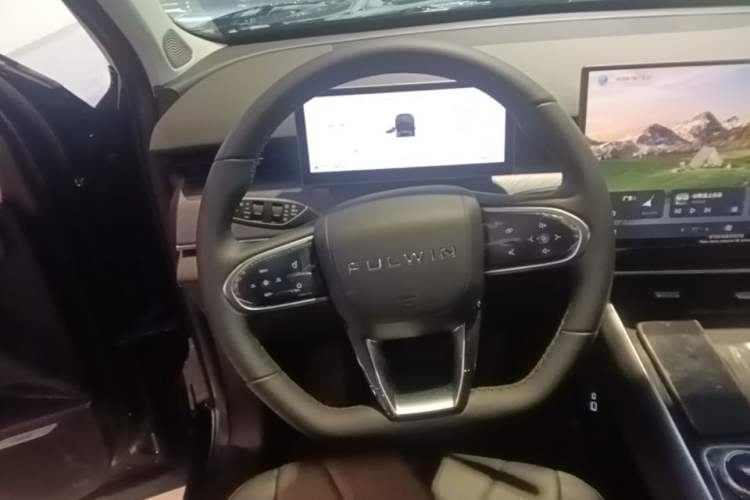Used Chery Fengyun T9 2025 120 Long-Range Prestige Version 5 Seats Lithium Iron Phosphate Steering Wheel