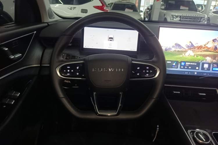 Used Chery Fengyun T9 2025 120 Long-Range Prestige Version 5 Seats Lithium Iron Phosphate Steering Wheel