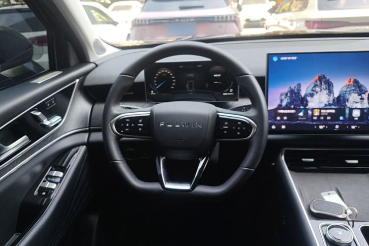 Used Chery Fengyun T9 2025 120 Long-Range Prestige Version 5 Seats Lithium Iron Phosphate Steering Wheel