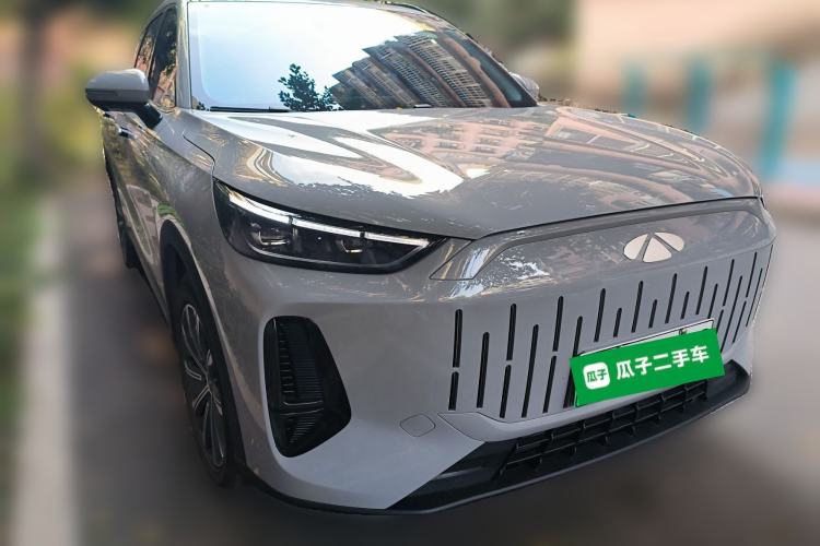 Used Chery Fengyun T9 2025 120 Long-Range Luxury Version 7 Seats Lithium Iron Phosphate Front Right 45 Deg