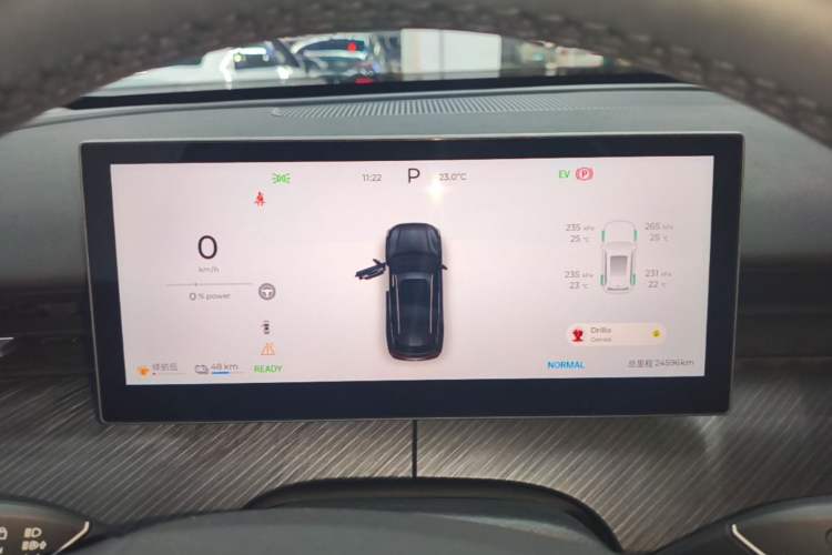Used Chery Fengyun T9 2025 120 Long-Range Prestige Version 5 Seats Lithium Iron Phosphate Instrument Cluster