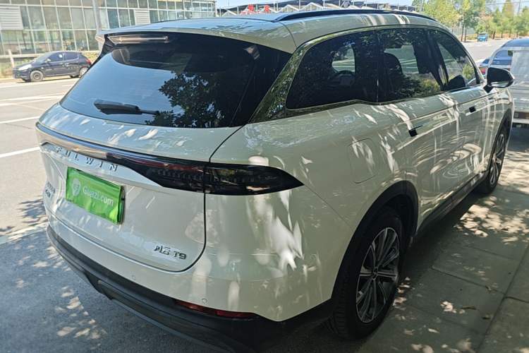 Used Chery Fengyun T9 2025 120 Long-Range Luxury Version 5 Seats Lithium Iron Phosphate Rear Right 45 Deg