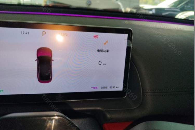 Used Chery Fengyun Fulwin A9L 2025 Model, Four-Wheel Drive High-Energy Peak Edition Odometer Close Up