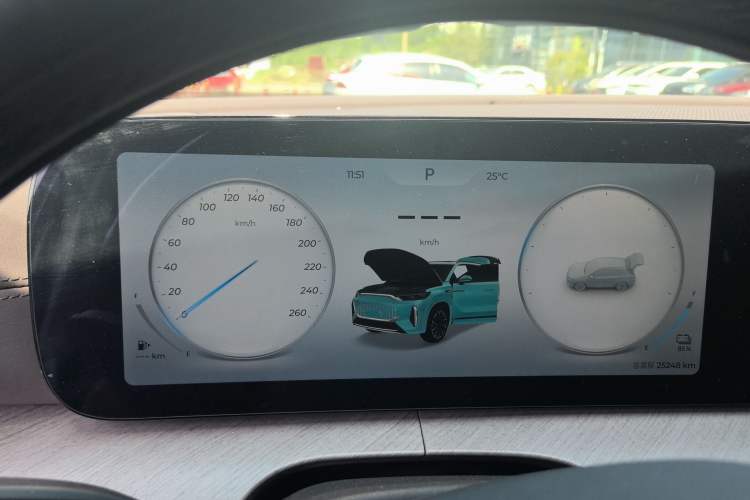 Used Chery Fengyun T10 2024 210 Luxury Edition Instrument Cluster