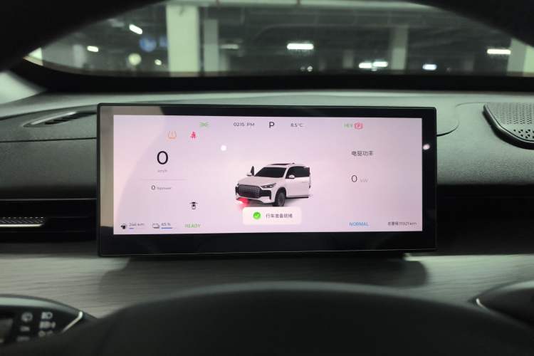 Used Chery Fengyun T8 2025 1.5T 130 km Luxury Edition 5-Seater Instrument Cluster