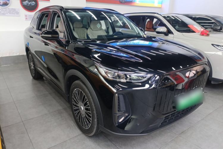 Used Chery Fengyun T9 2024 120 Long-Range Flagship Version 7 Seats Lithium Iron Phosphate Front Right 45 Deg