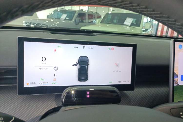 Used Chery Fengyun T9 2024 120 Long-Range Flagship Version 7 Seats Ternary Lithium Instrument Cluster