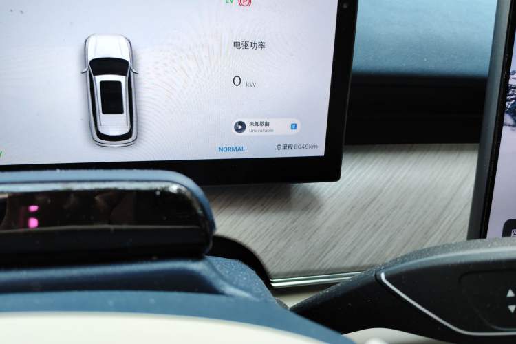Used Chery Fengyun T9 2024 120 Long-Range Flagship Version 7 Seats Lithium Iron Phosphate Odometer Close Up