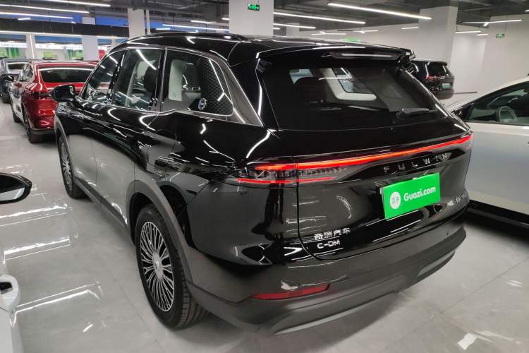 Used Chery Fengyun T9 2024 120 Long-Range Luxury Version 5 Seats Lithium Iron Phosphate Rear Left 45 Deg