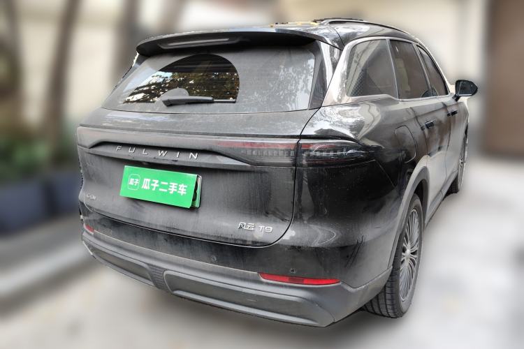 Used Chery Fengyun T9 2024 120 Long-Range Flagship Version 7 Seats Lithium Iron Phosphate Rear Right 45 Deg