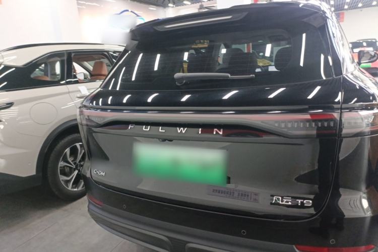 Used Chery Fengyun T9 2024 120 Long-Range Flagship Version 7 Seats Lithium Iron Phosphate Rear