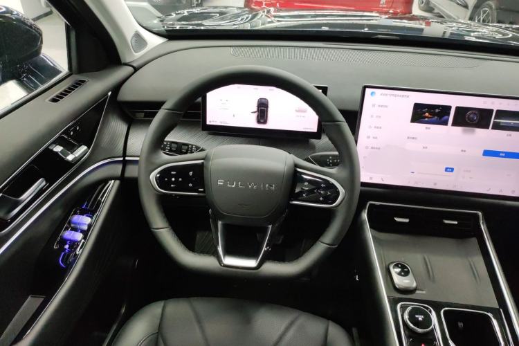 Used Chery Fengyun T9 2024 120 Long-Range Luxury Version 5 Seats Lithium Iron Phosphate Steering Wheel