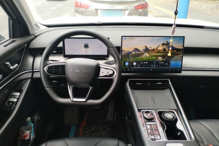 Used Chery Fengyun T9 2024 120 Long-Range Comfort Version 7-Seater Lithium-Ion Battery Center Console