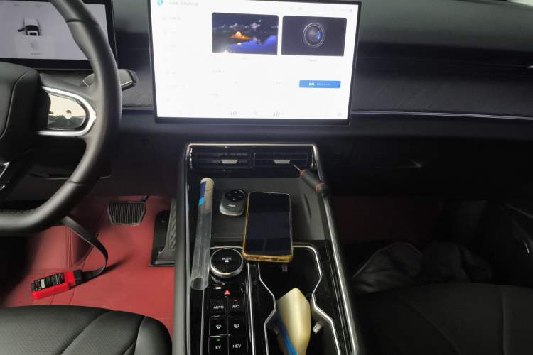 Used Chery Fengyun T9 2024 120 Long-Range Comfort Version 5-Seater with Ternary Lithium Battery Audio And AC Panel