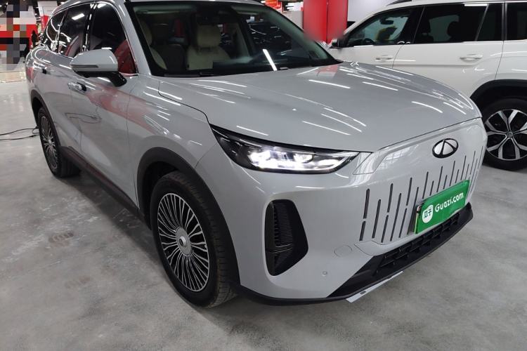 Used Chery Fengyun T9 2024 120 Long-Range Flagship Version 7 Seats Ternary Lithium Front Right 45 Deg