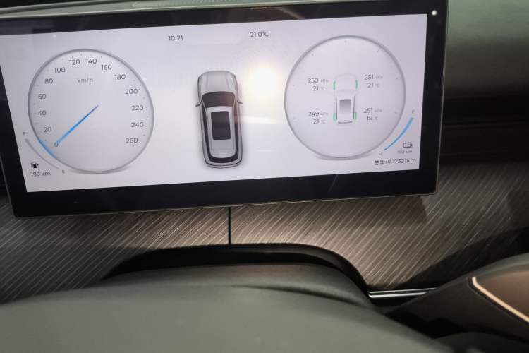 Used Chery Fengyun T9 2024 120 Long-Range Comfort Version 5-Seater with Ternary Lithium Battery Instrument Cluster