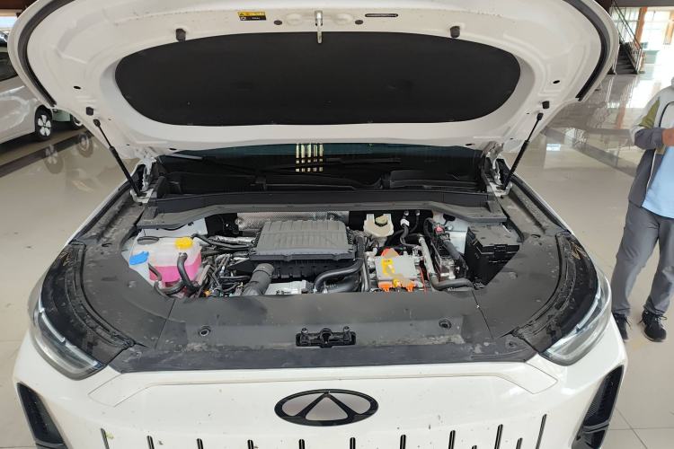 Used Chery Fengyun T9 2024 120 Long-Range Comfort Version 5-Seater with Ternary Lithium Battery Engine Bay