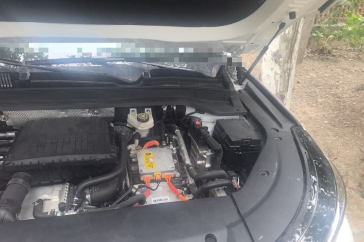 Used Chery Fengyun T9 2024 120 Long-Range Flagship Version 7 Seats Ternary Lithium Engine Bay Left