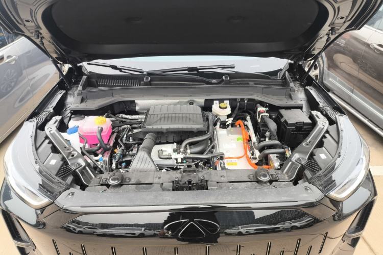 Used Chery Fengyun T9 2025 120 Long-Range Prestige Version 5 Seats Lithium Iron Phosphate Engine Bay