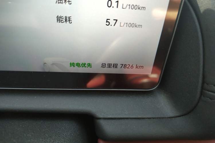 Used Chery Fulwin A9L 2025 Model, Four-Wheel Drive High-Energy Peak Edition Odometer Close Up