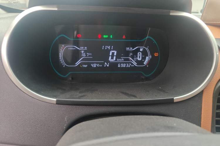 Used Chery Little Ant 2018 400 4-Seater Smart Edition Odometer Close Up