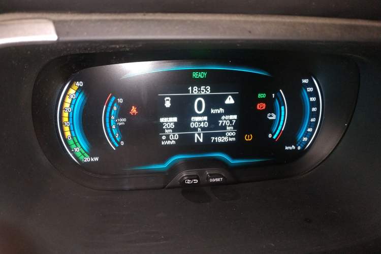Used Chery Little Ant 2019 4-Seater Smart Edition 35 kWh Instrument Cluster