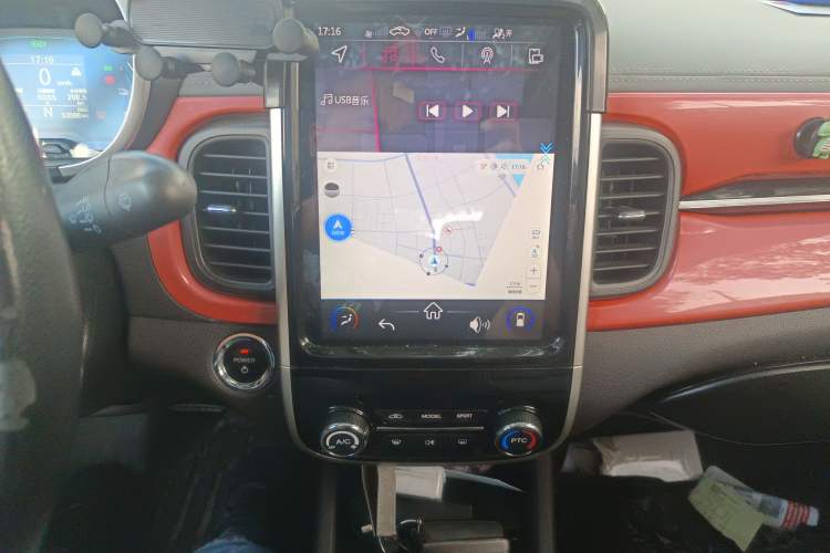 Used Chery Little Ant 2019 4-Seater Smart Edition 35 kWh Audio And AC Panel