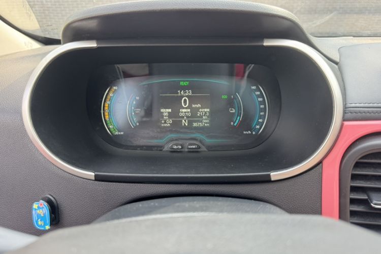 Used Chery Little Ant 2021 150 000 Yuan Ant Fan Edition Queen Version Lithium-Ion Battery Odometer Close Up