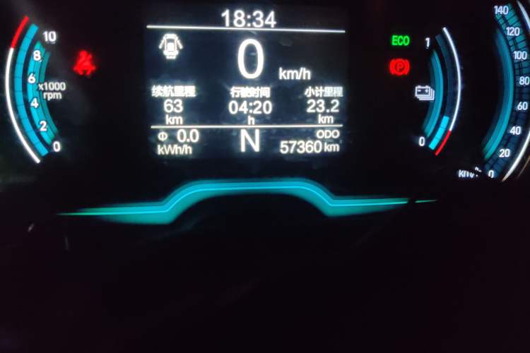 Used Chery Little Ant 2021 Revised Version 150 000 Yuan Ant Fan Edition New Ant Cool Edition Lithium Iron Phosphate Odometer Close Up