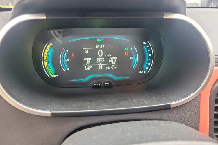 Used Chery Little Ant 2021 150 000 Yuan Ant Fan Edition New Ant Cool Version Lithium Iron Phosphate Odometer Close Up