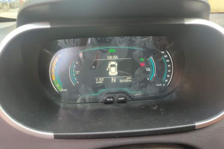 Used Chery Little Ant 2021 150 000 Yuan Ant Fan Edition Ant Cool Version Lithium Iron Phosphate Odometer Close Up