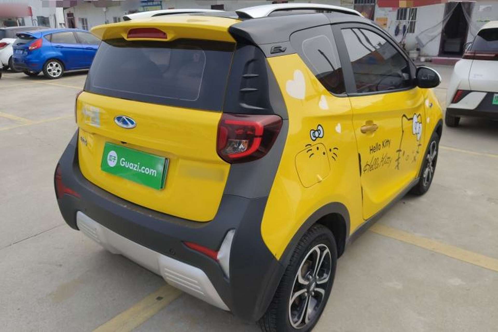 Used Chery Little Ant 2021 150 000 Yuan "Ant Fan" Edition New Ant Xuan Version Lithium-NMC Battery Rear Right 45 Deg