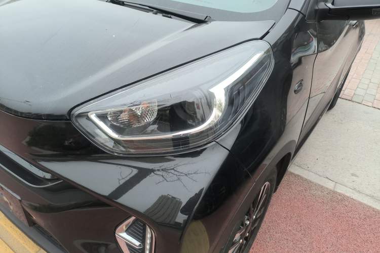Used Chery Little Ant 2022 Revised Version Sweet Pink Edition Half-Sugar Version Lithium Iron Phosphate 30.7 kWh 30 kW 301 km Left Front Headlight