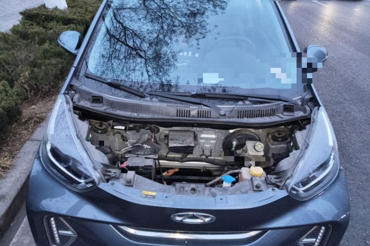 Used Chery Little Ant 2022 Sweet Pink Edition Low-Sugar Version 30kW 301km Range Engine Bay