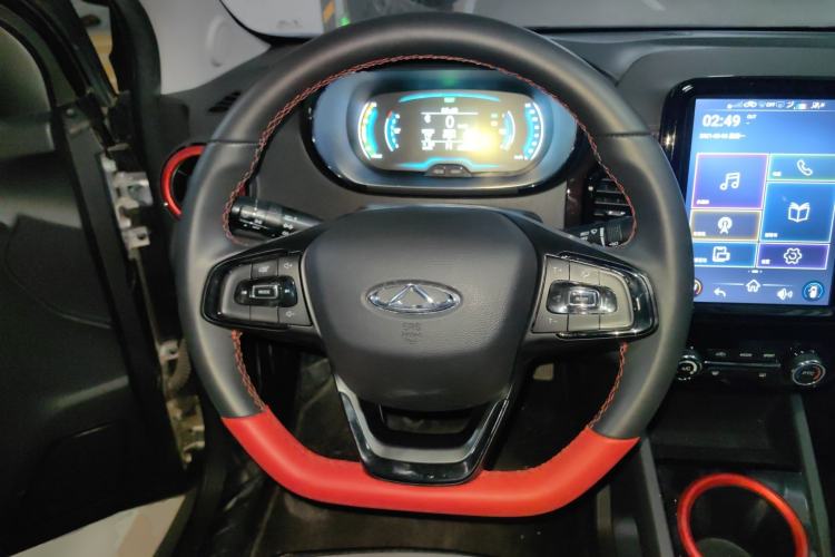 Used Chery Little Ant 2022 Sweet Pink Edition Half-Sugar Version Lithium Iron Phosphate 30 kW 301 km Steering Wheel