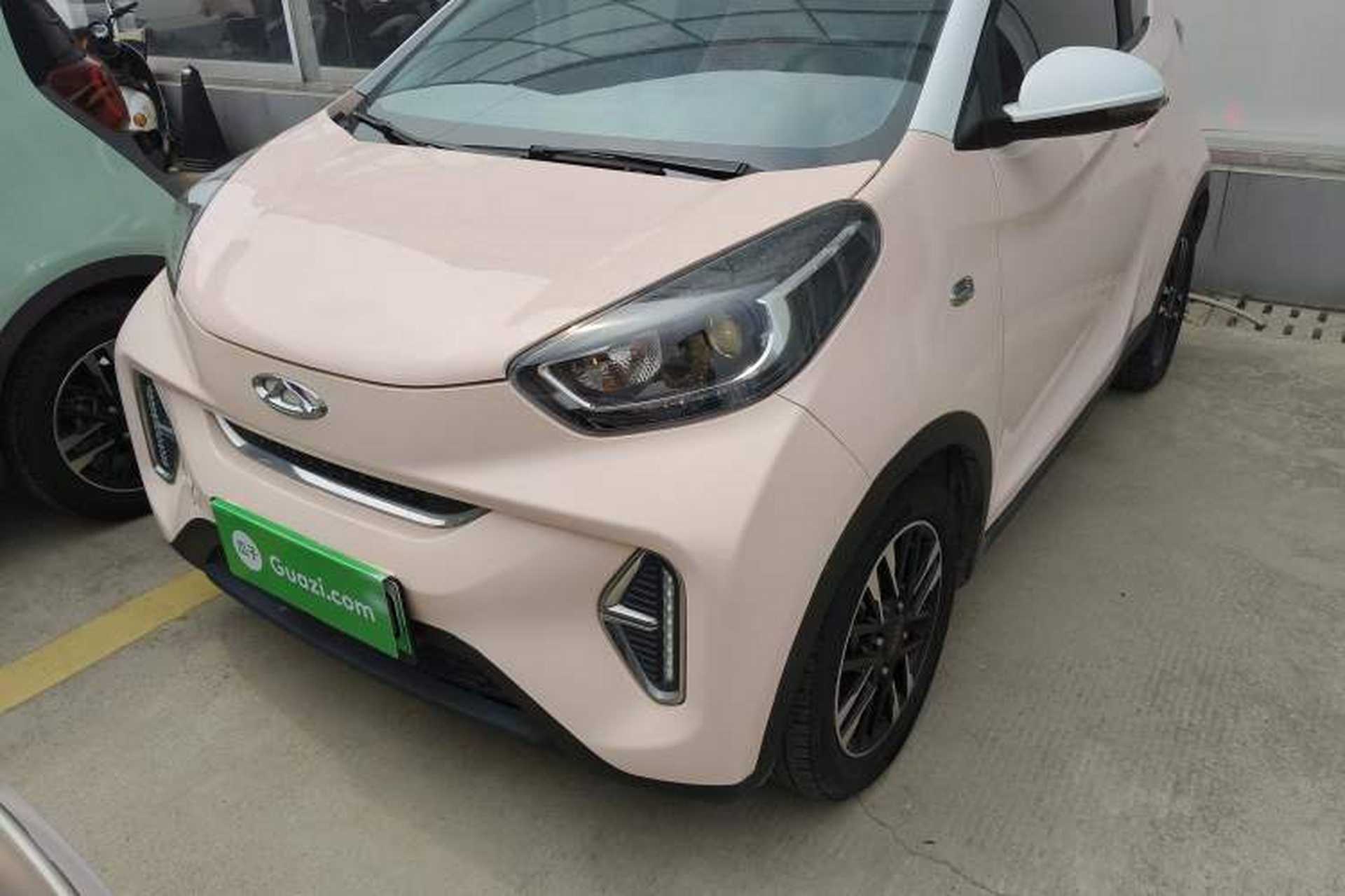 Used Chery Little Ant 2022 Revised Version Sweet Pink Edition Half-Sugar Version Lithium Iron Phosphate 30.7 kWh 30 kW 301 km Left Front Headlight