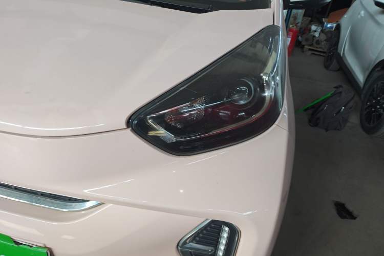 Used Chery Little Ant 2022 Sweet Pink Edition Half-Sugar Version Lithium Iron Phosphate 30 kW 301 km Left Front Headlight
