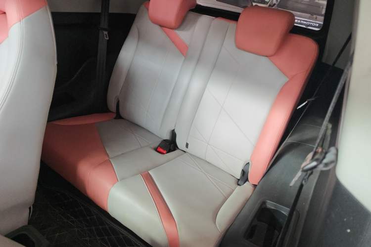 Used Chery Little Ant 2022 Sweet Pink Edition Half-Sugar Version Lithium Iron Phosphate 30 kW 301 km Left Rear Seat