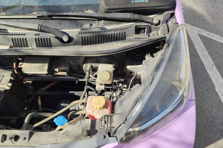 Used Chery Little Ant 2022 Sweet Pink Edition Half-Sugar Version Lithium Iron Phosphate 30 kW 301 km Engine Bay Left