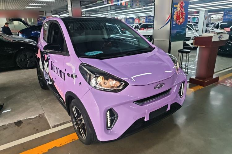 Used Chery Little Ant 2022 Sweet Pink Edition Half-Sugar Version Lithium Iron Phosphate 30 kW 301 km Front Right 45 Deg