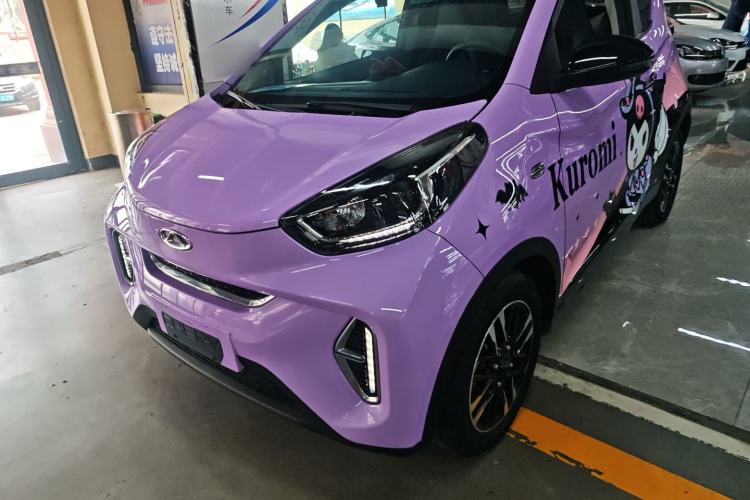 Used Chery Little Ant 2022 Sweet Pink Edition Half-Sugar Version Lithium Iron Phosphate 30 kW 301 km Left Front Headlight