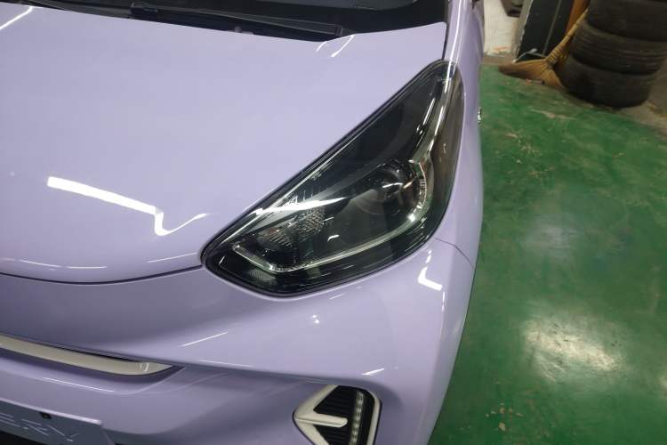 Used Chery Little Ant 2022 Revised Version Sweet Pink Edition Half-Sugar Version Lithium Iron Phosphate 30.7 kWh 30 kW 301 km Left Front Headlight