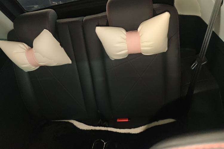 Used Chery Little Ant 2022 Sweet Pink Edition Half-Sugar Version Lithium Iron Phosphate 30 kW 301 km Left Rear Seat