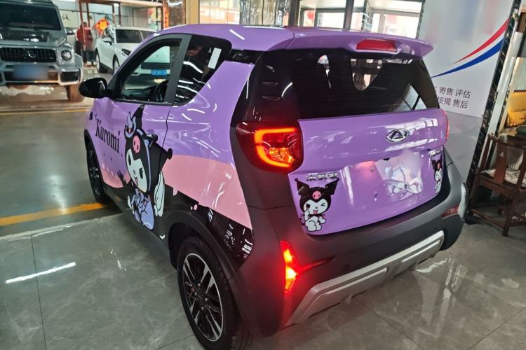 Used Chery Little Ant 2022 Sweet Pink Edition Half-Sugar Version Lithium Iron Phosphate 30 kW 301 km Rear Left 45 Deg