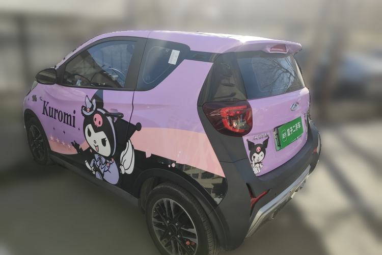 Used Chery Little Ant 2022 Sweet Pink Edition Half-Sugar Version Lithium Iron Phosphate 30 kW 301 km Rear Left 45 Deg