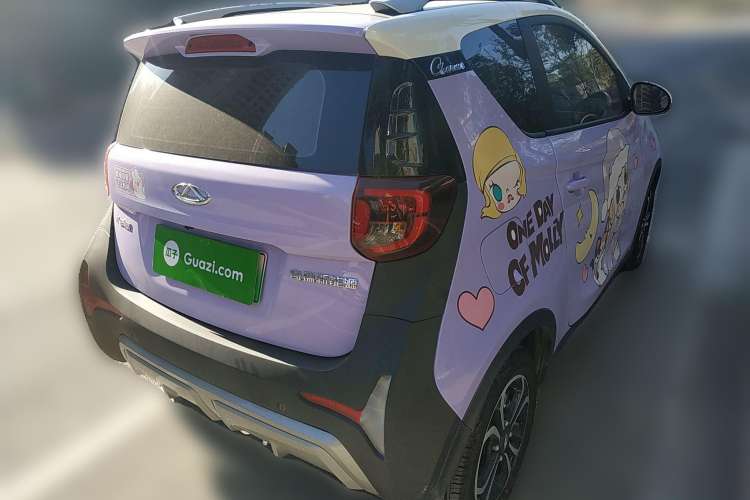 Used Chery Little Ant 2022 Revised Version 2 Sweet Pink Edition Full-Sugar Version Lithium Iron Phosphate 30.7 kWh 30 kW 301 km Rear Right 45 Deg