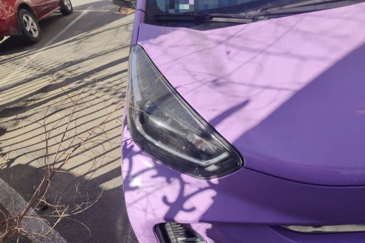 Used Chery Little Ant 2022 Sweet Pink Edition Half-Sugar Version Lithium Iron Phosphate 30 kW 301 km Right Front Headlight
